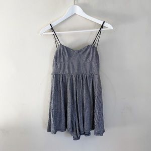 Gingham Romper